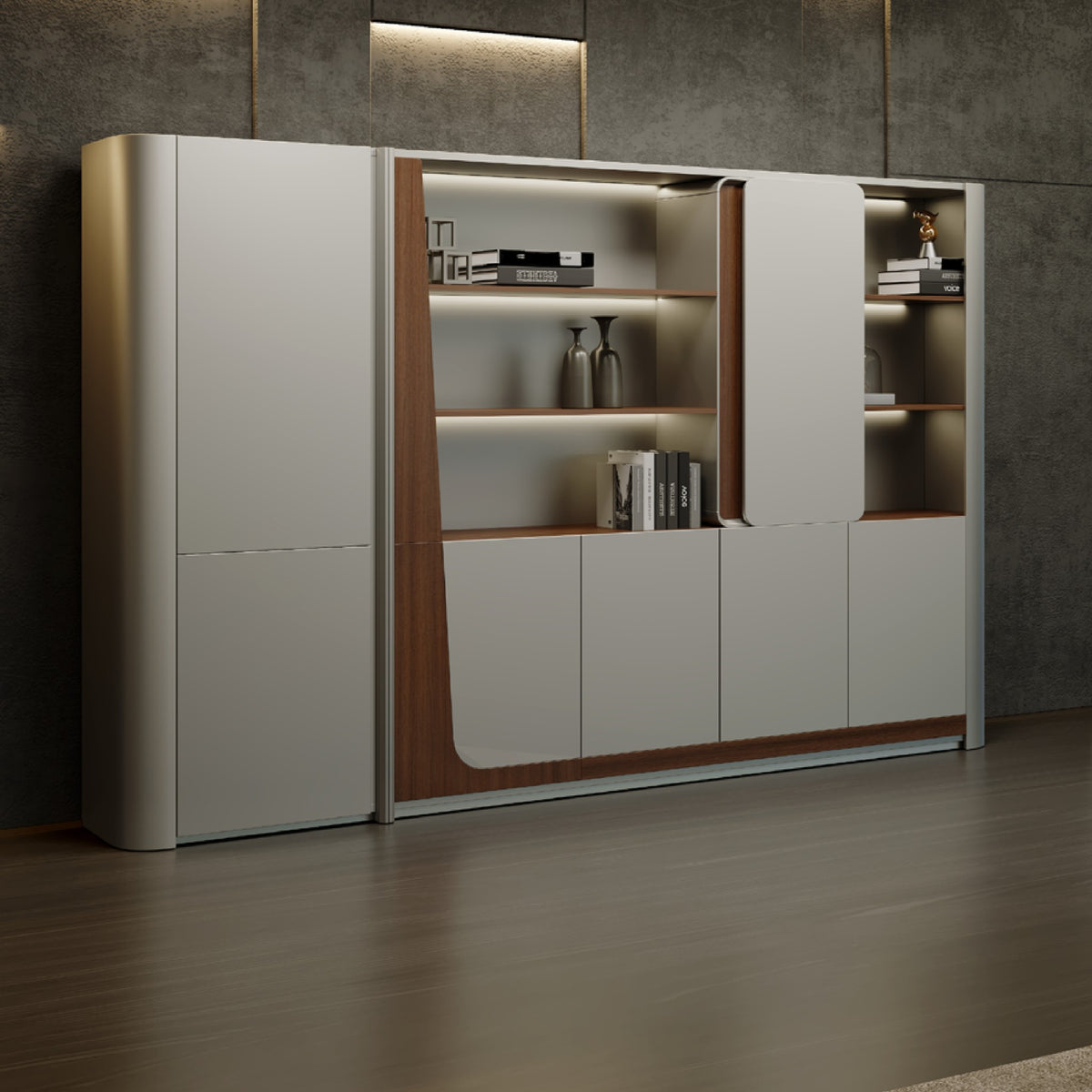 Office Cupboard — Walnut
