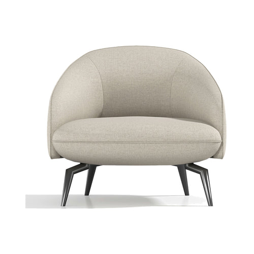 fabric office sofa with extra-wide seat in beige — MR.BIG Dubai