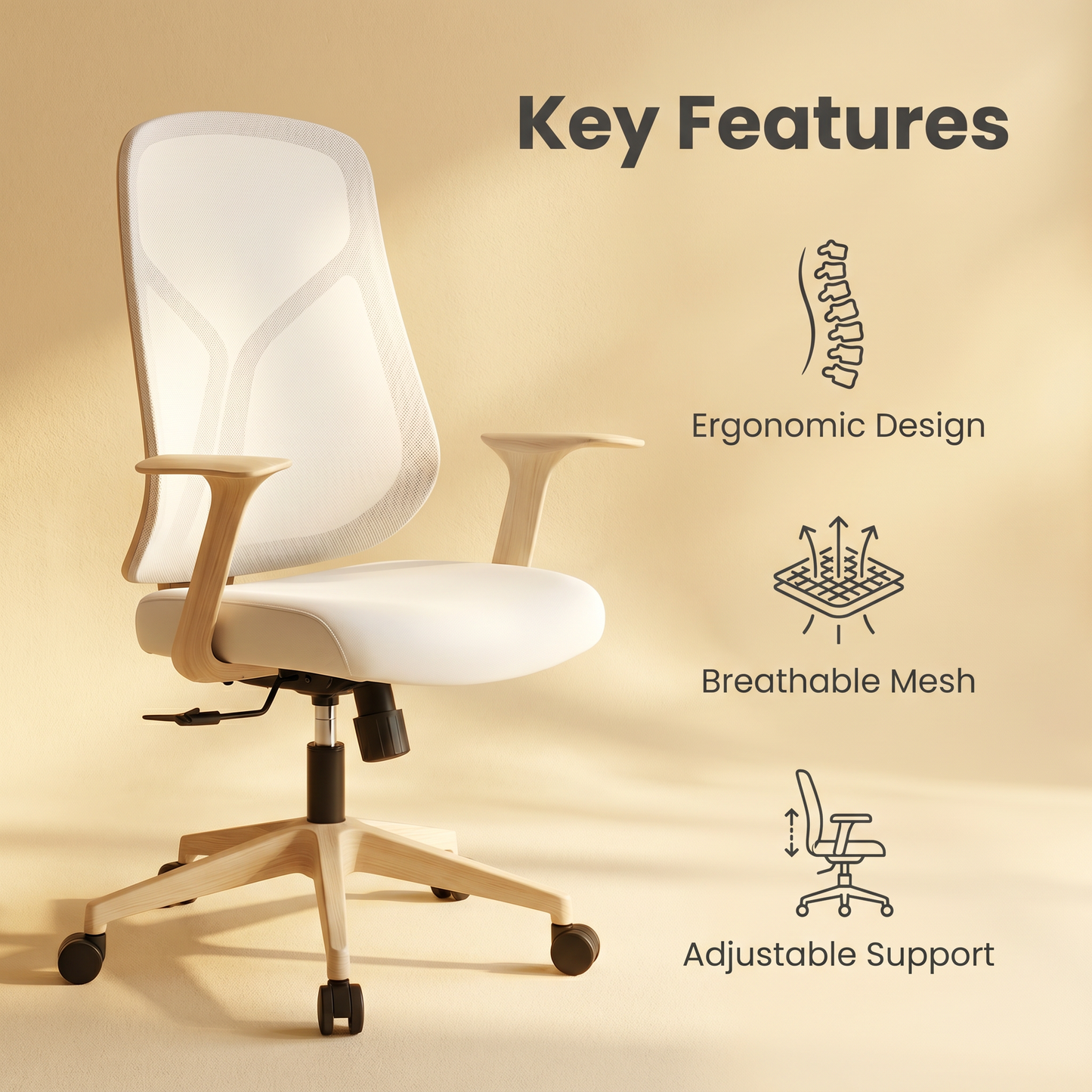 Ergonomic Mesh Office Chair