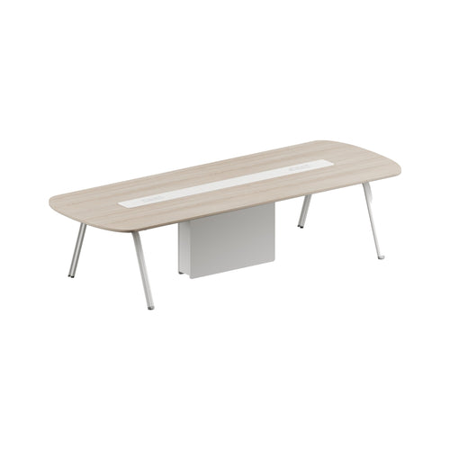conference table with 200 kg+ capacity in light oak — MR.BIG Dubai
