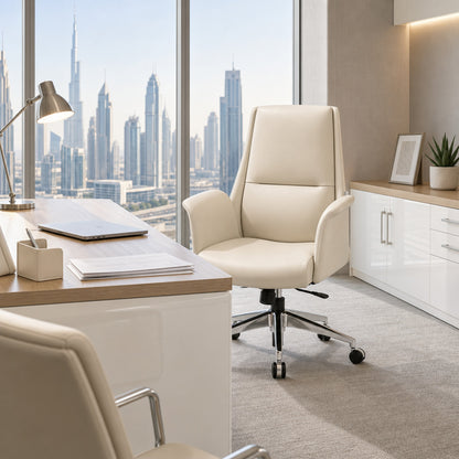 High-Back Executive Chair with 150 kg+ Capacity