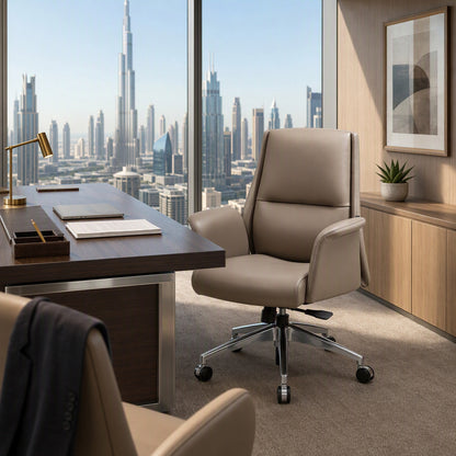 High-Back Executive Chair with 150 kg+ Capacity