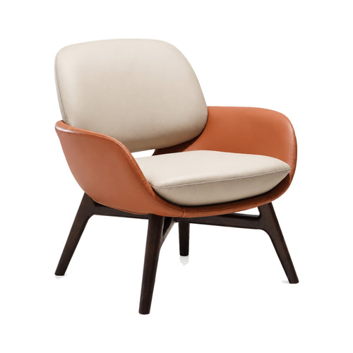 leather lounge chair with 200kg+ capacity — MR.BIG Dubai
