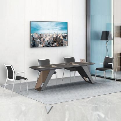 Meeting Table with 200 kg+ Capacity — Dark Grey