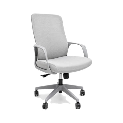ergonomic task chair with multi-way adjustment in grey — MR.BIG Dubai