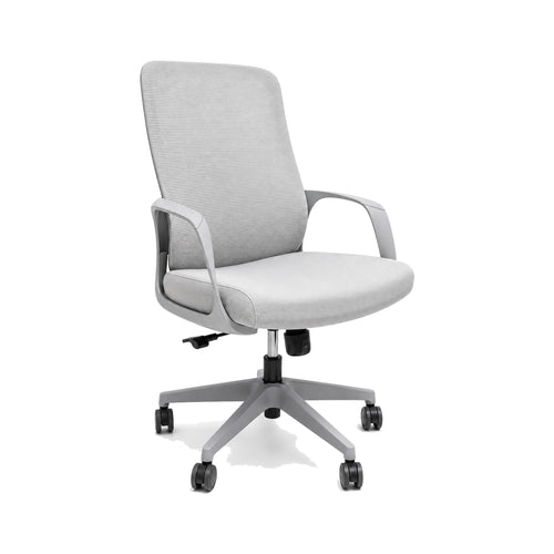 ergonomic task chair with multi-way adjustment in grey — MR.BIG Dubai